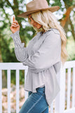 The Black & White Boyfriend Button-Up! (In stock!)