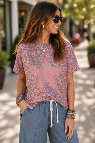 The ‘Wild Star Statement’ Top in Pink!