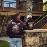 Fleece Hoodie - Field Companion - Maroon