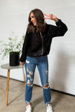 NEW Sporty Sequin Jacket! (Black)