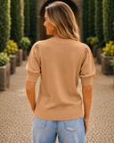 Caramel Kiss Knit Top! (In stock!)