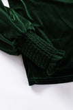 NEW ‘The Broadmoor’ Velvet Top (Dark Green)