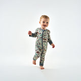 Baby Zip Up - Retro Duck Camo