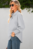 Easy Does It Pinstripe Top! (In stock!)
