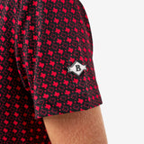 Youth Performance Polo - Texas - Black & Red