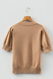 Caramel Kiss Knit Top! (In stock!)