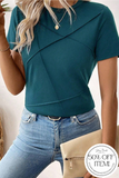50% Off!!! Teal Sapphire Textured Top! (2XL)