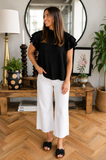 The Uptown Girl Top (Black)!
