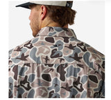 Performance Button Up-Mallard Mayhem Camo