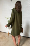 NEW Effortless Style Dress! (Olive)