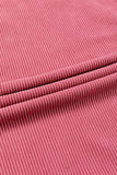 NEW Lake Shore Ribbed Top (Pink!)