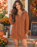 The Canyon Clay Sweater Dress! (In stock!)