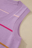 The Purple Stripe Sweater Tank! (In stock!)