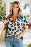 Wild at Heart Contrast Blouse!