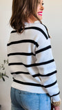 NEW ‘Cozy Season’ Stripe Sweater!