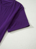 The Everyday Essential Relaxed Tee in Dark Purple! (In stock!)