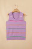 The Purple Stripe Sweater Tank! (In stock!)