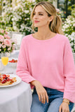 Rosé All Day Dolman Knit!