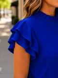 The Uptown Girl Top (Royal Blue)!