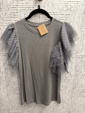 The Tulle Me About It Top! (In stock!)