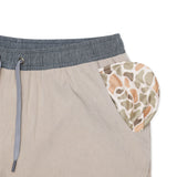 Athletic Short - Heather Khaki - Venado Camo Liner