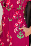 The Rosalie Floral Maxi! (In stock!)