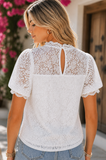 The Lace & Grace Top (Summer White)!