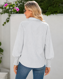 Easy Does It Pinstripe Top! (In stock!)