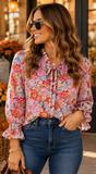The Valencia Bloom Blouse!
