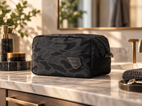 Dopp Kit - Black Camo
