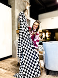Ultra Luxurious Checkered Blanket!