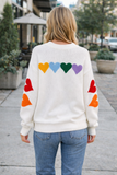 Rainbow Hearts Sweater!