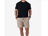 Athletic Short - Heather Khaki - Venado Camo Liner