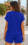 The Beckham Shorts Set in Royal Blue!