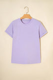 The Everyday Essential Relaxed Tee in Light Purple! (In stock!)
