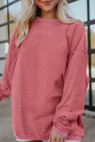 NEW Lake Shore Ribbed Top (Pink!)