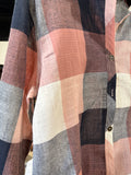 The Blushing Plaid Button-Up! (In stock!)