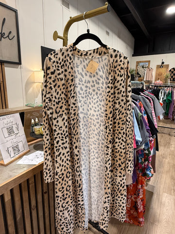 The Wild Side Longline Cardigan! (In stock!)