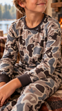 Youth Pajama Set - Mallard Mayhem Camo
