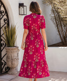 The Rosalie Floral Maxi! (In stock!)