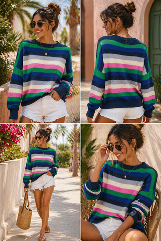 The Aspen Après Stripe Sweater!