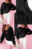 Back to Black Bow Sweatshirt!
