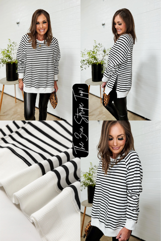 The Zia Stripe Top!