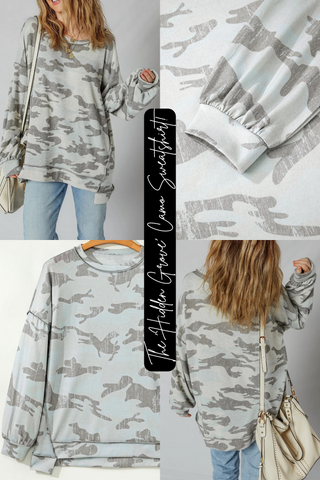 The ‘Hidden Grove’ Camo Sweatshirt!