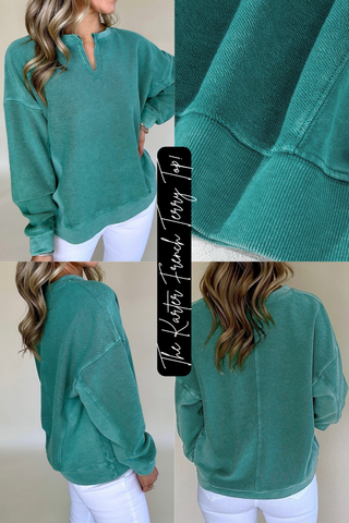 The Karter French Terry Top!