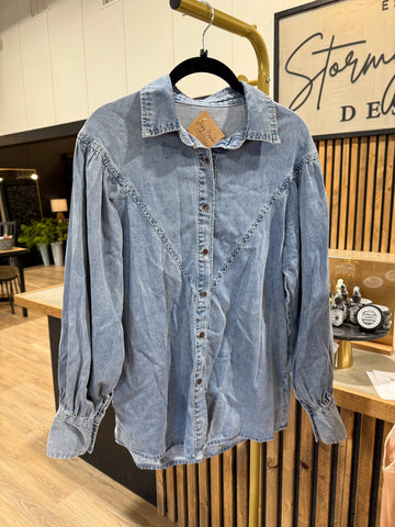 The Vintage Wash Button-Up! (In stock!)