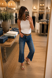 Sunset Blvd Crop Jeans (Vintage Denim)!