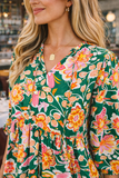 Garden Party Peplum Blouse!