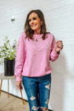 NEW Pearl Kissed Top in Pink!