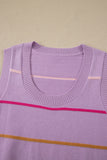 The Purple Stripe Sweater Tank! (In stock!)